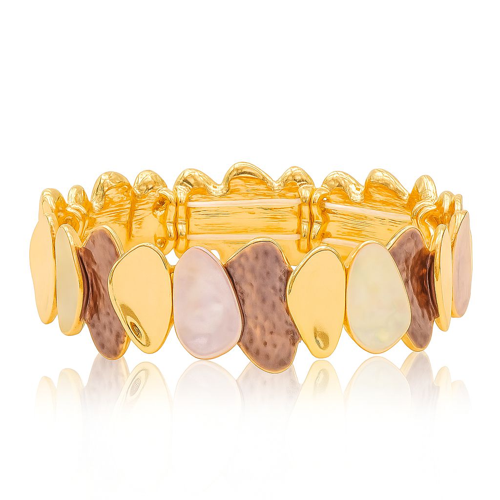 Women’s artistic multicolor enamel bangle jewelry