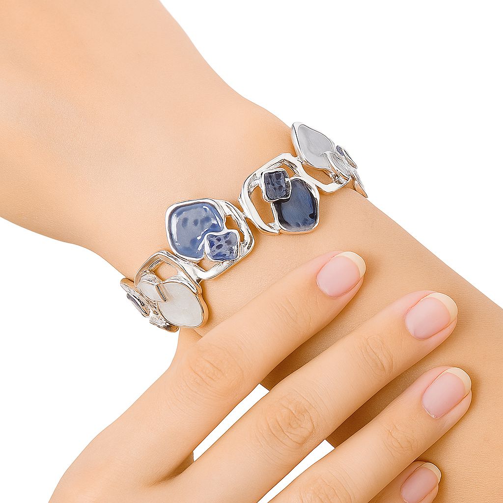 Colorful geometric bracelet for women fashion